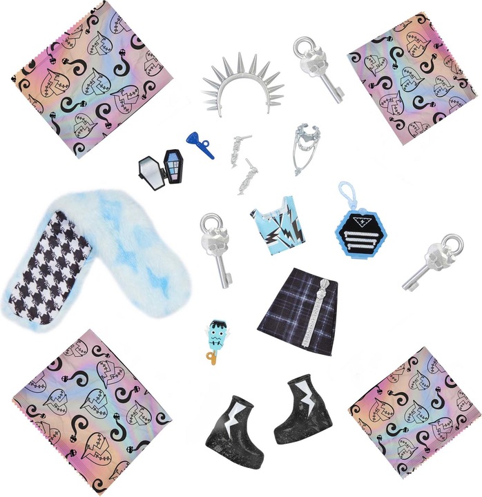 Actual product image Monster High Segreti da Brivido™ Colori Mostruosi™ Frankie Stein™ Bambola