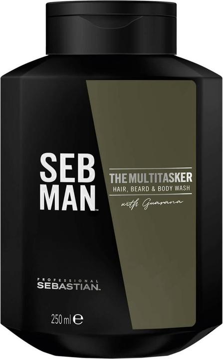 Immagine prodotto Sebastian SEB MAN - Il lavaggio multitasking per capelli, barba e corpo (1000 ml, Shampoo liquido)