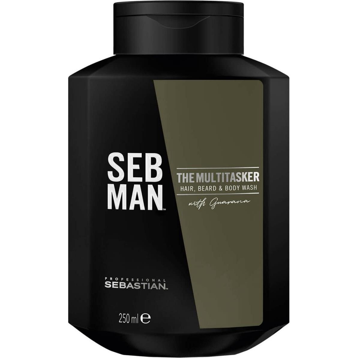 Thumbnail - Sebastian, Shampoo, SEB MAN - The Multitasker Hair Beard & Body Wash (1000 ml, Flüssiges Shampoo)