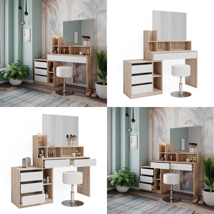 Image du produit Vicco Anja mit Hocker (139.80 x 40 x 115 cm)