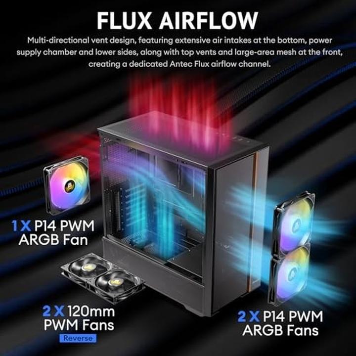 Immagine prodotto Antec Flux Rear (ITX, mATX, ATX)