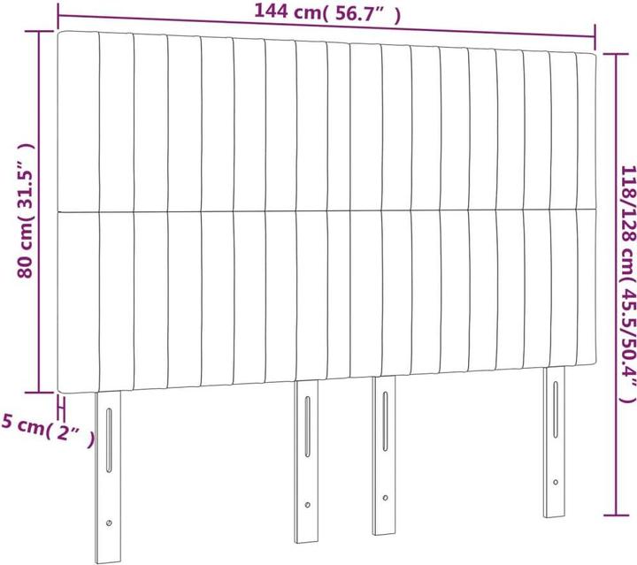 Produktbild vidaXL Kellina (144 x 5 x 128 cm)