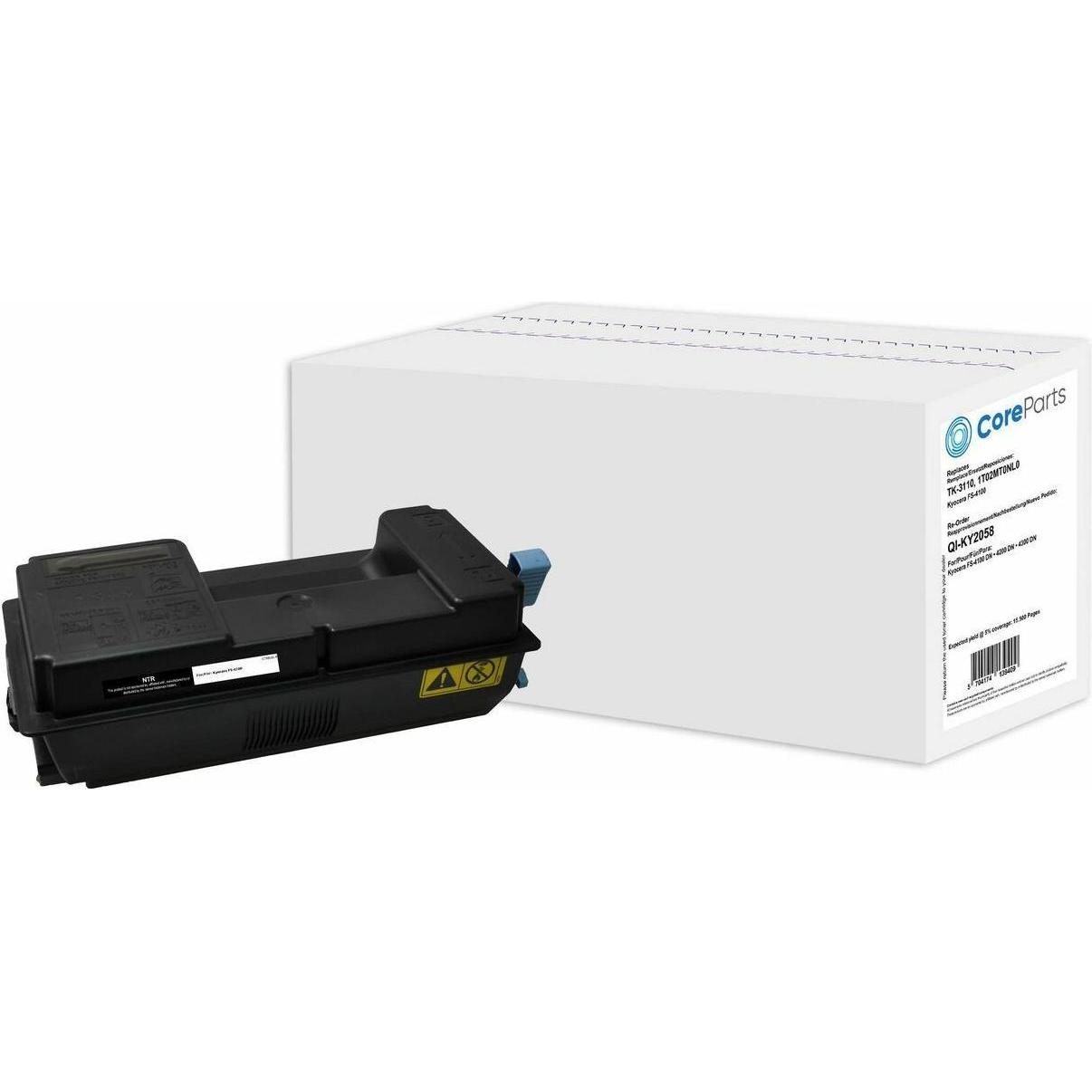 CoreParts, Toner, QI-KY2058 Tonerkartusche (e) Kompatibel (BK)