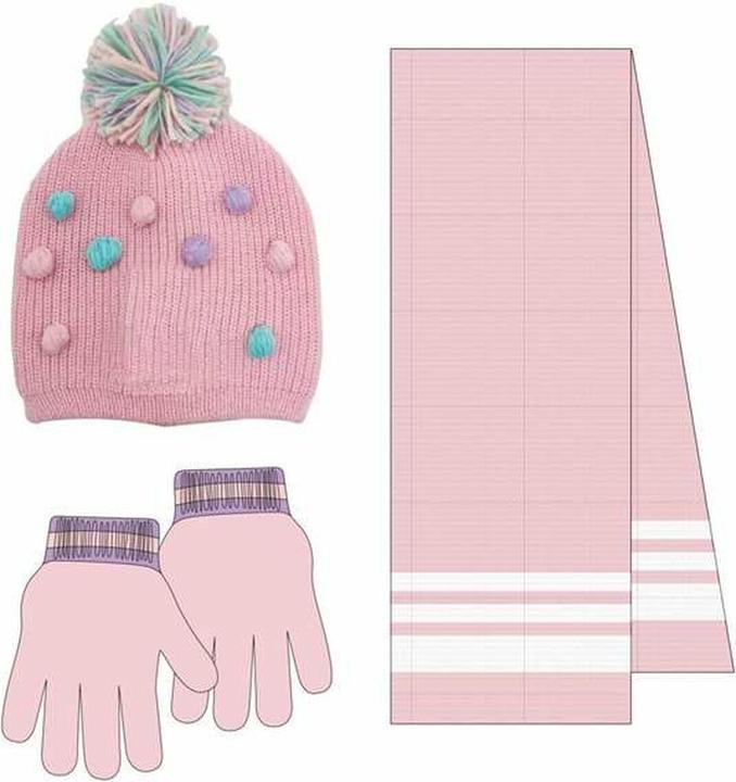 Produktbild Cerdá Peppa Pig winter set snood hat gloves