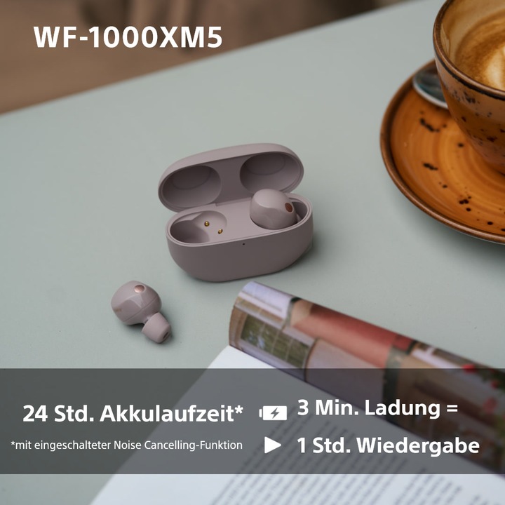 Image du produit Sony WF-1000XM5 (NC, 8 h, Sans fil)