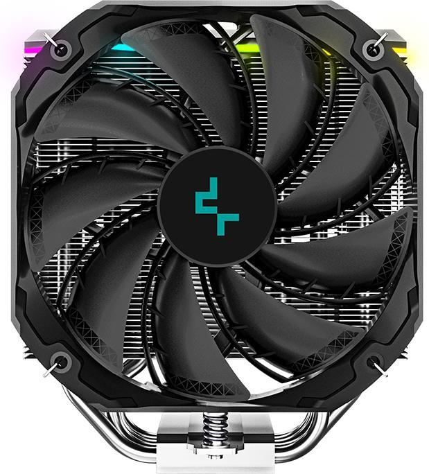 Immagine prodotto Deepcool R-AS500-BKNLMN-G Componente di raffreddamento per computer Raffreddatore per processore 14 cm Nero (159 mm)