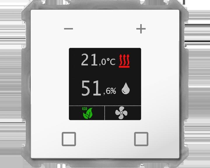 Actual product image MDT SCN-RTR63S.01 Room temperature controller