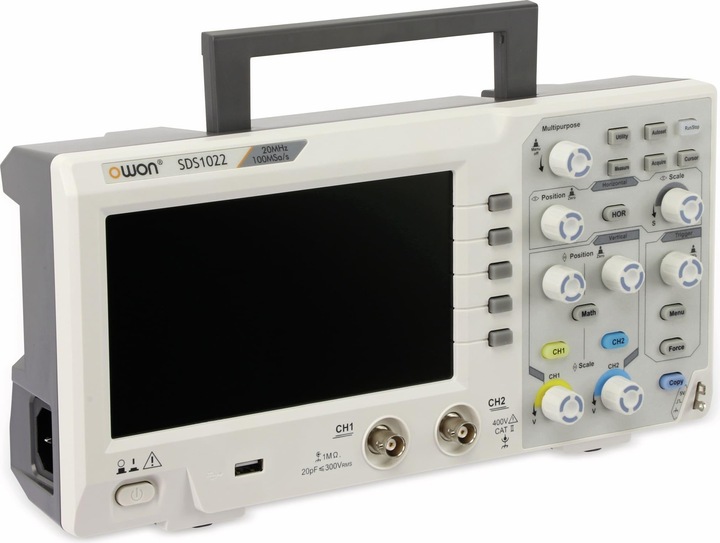 Produktbild Owon Oszilloskop,, SDS1022, 2-Kanal 20 Mhz, USB