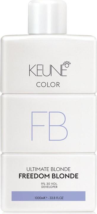 Productafbeelding Keune Freedom Blonde Ontwikkelaar Haar Oxidant Lotion 9 30 Volume 1000 Milliliter