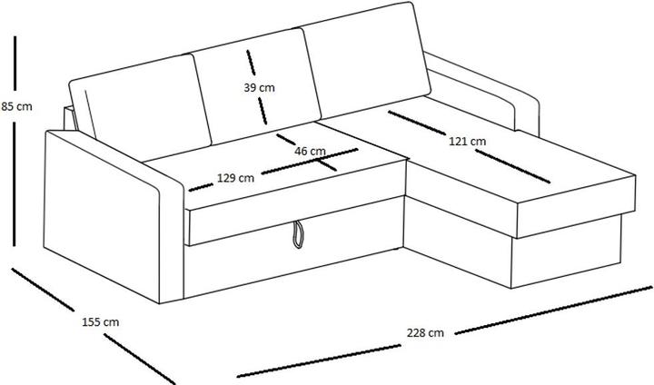 Produktbild Room05 Sacramento (Ecksofa)