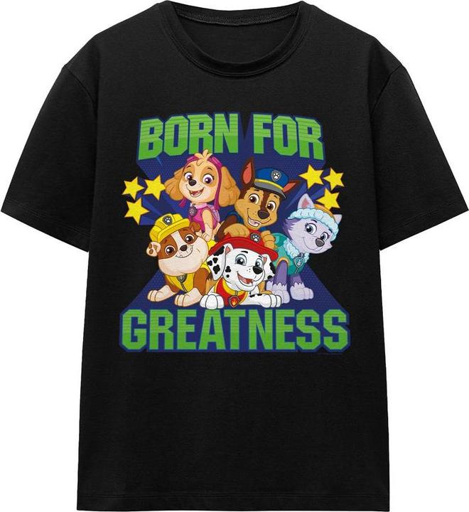 Image du produit Paw Patrol - T-shirt BORN FOR GREATNESS - Adulte (M)