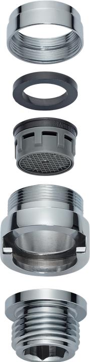 Actual product image Neoperl Fitting adapter for taps chrome