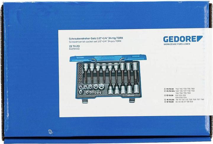 Immagine prodotto Gedore Spine interne TORX, esterne TORX