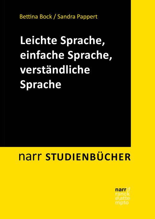 Actual product image Leichte Sprache, einfache Sprache, verständliche Sprache (German, Bettina M. Bock, Sandra Pappert, 2023)
