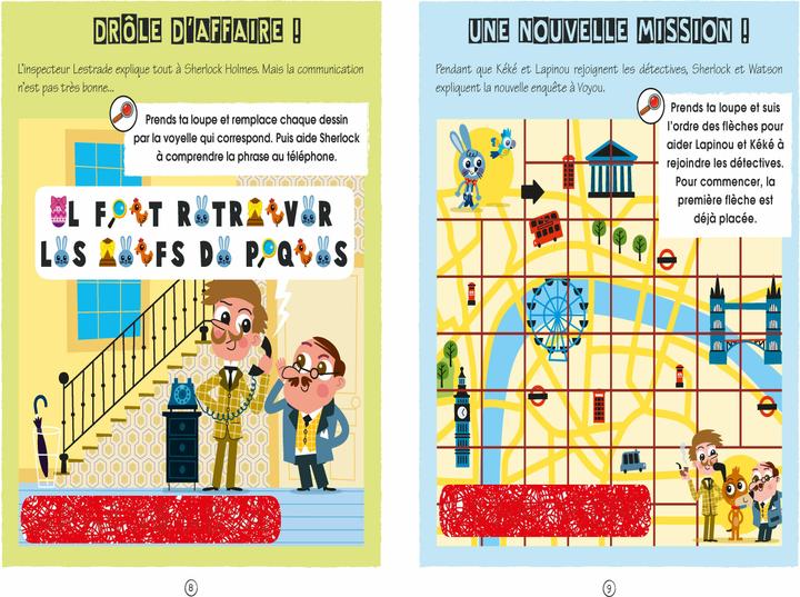 Produktbild Larousse jeunesse Panique chez les lapins! (Französisch, Lebrun Sandra, 2024)