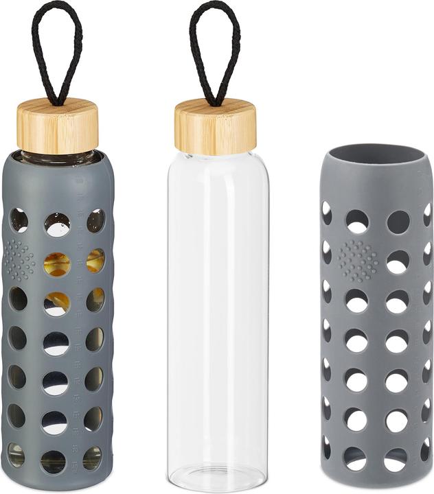 Produktbild Relaxdays Glasflasche (0.55 l)