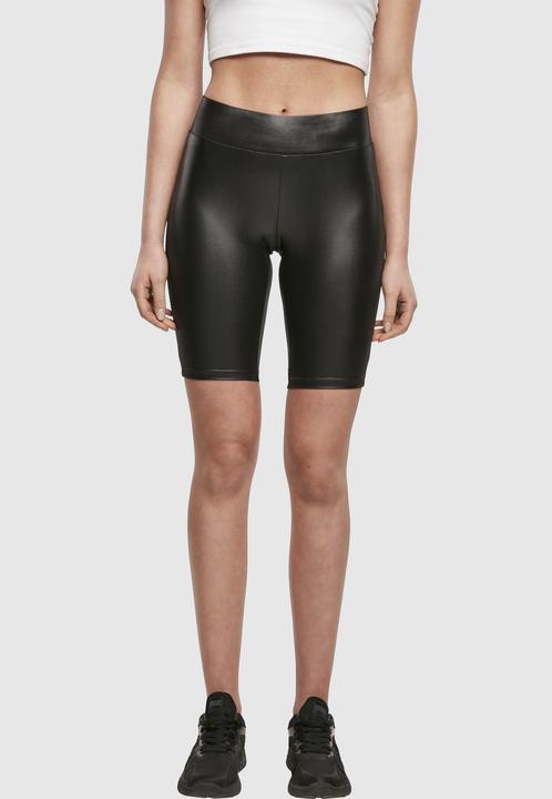 Image du produit Urban Classics Ladies Imitation Leather Cycle Shorts (M)