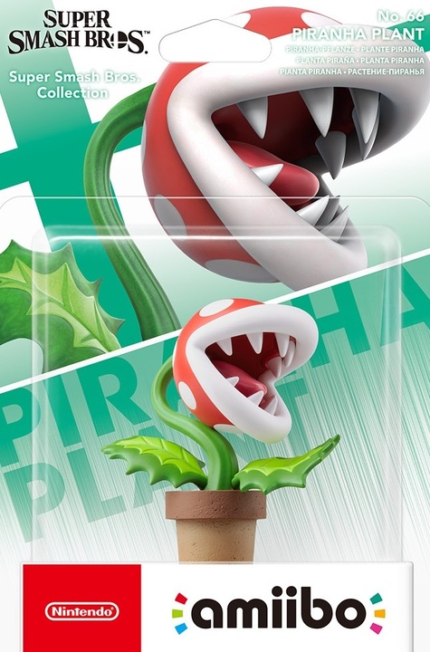 Image du produit Nintendo amiibo Super Smash Bros - Piranha Plant (3DS XL, Wii U, 3DS, Switch)