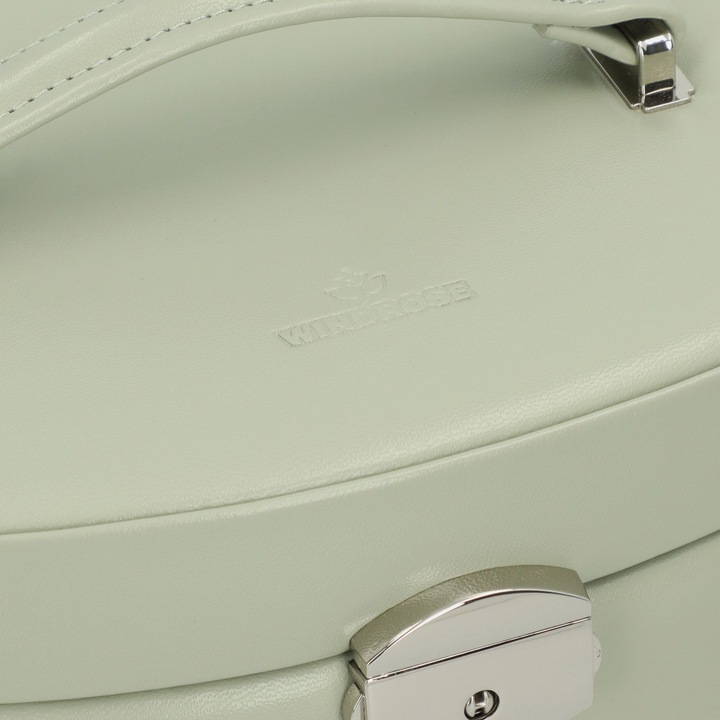 Immagine prodotto Windrose 803692.14 - Portagioie automatico con inserto da viaggio Merino Moda sage