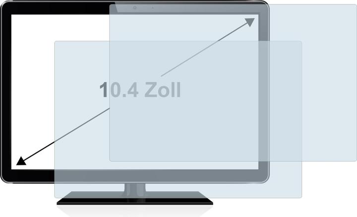Produktbild BROTECT Entspiegelungs-Schutzfolie Displayschutz Matt (2 Stück, Universal)
