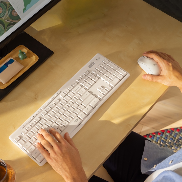 Immagine prodotto Logitech MK295 Silent (US, Senza fili)