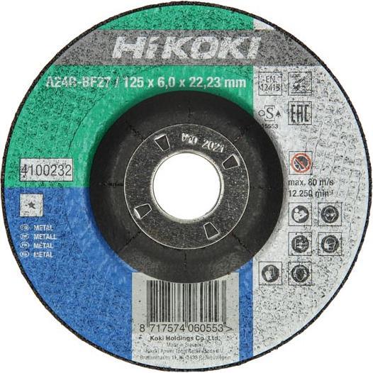 Hikoki, Sägeblatt, Zubehör 4100235 Trennscheibe für Metall 230x6 mm konkav