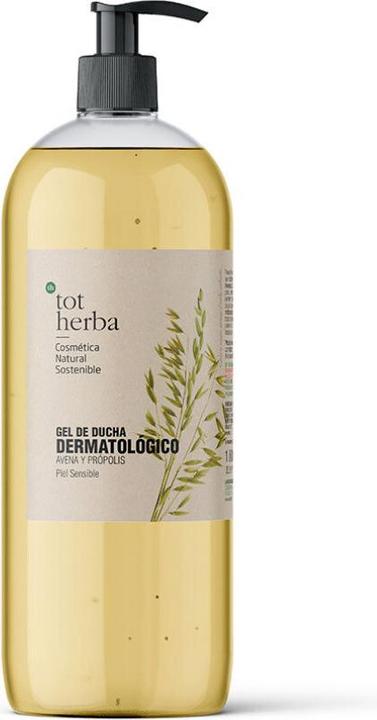 Actual product image Tot Herba Dermatological Shower Gel Oats and Propolis 1000 ml (1000 ml)