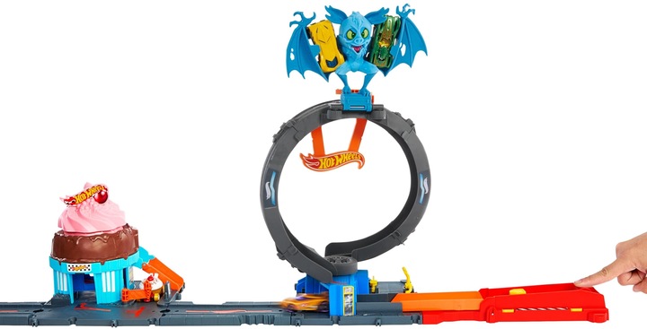 Image du produit Hot Wheels City Nemesis Bat vs Tire Shop