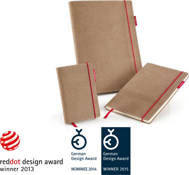 Produktbild Transotype senseBook Red Rubber (A4, Kariert, Harter Einband)