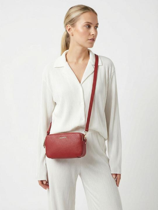 Actual product image Lazarotti Bologna Leather shoulder bag leather 18 cm