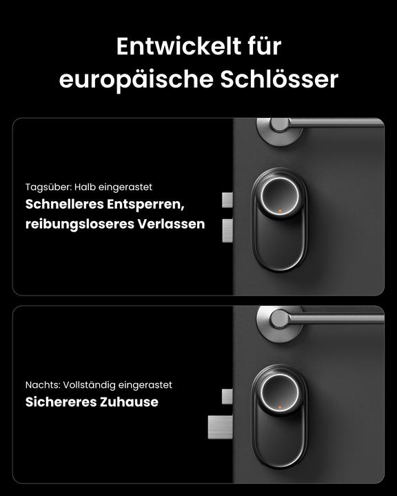 Produktbild SwitchBot Smart Lock Ultra (Fingerabdruck, Smartphone, Elektronische Zahlenkombination)