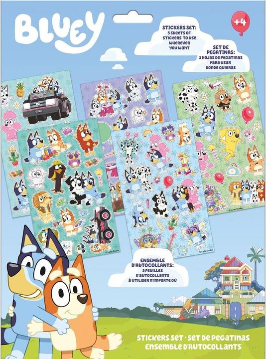 Kids Licensing Bluey StickerSet