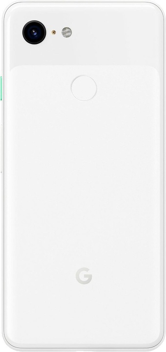 Produktbild Google Pixel 3 (64 GB, Clearly White, 5.50", Single SIM, 12.20 Mpx, 4G)