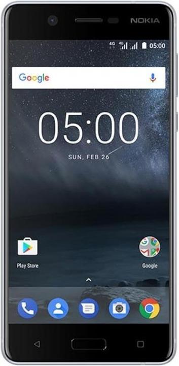 Produktbild Nokia 5 (16 GB, Silver, 5.20", Single SIM, 4G)