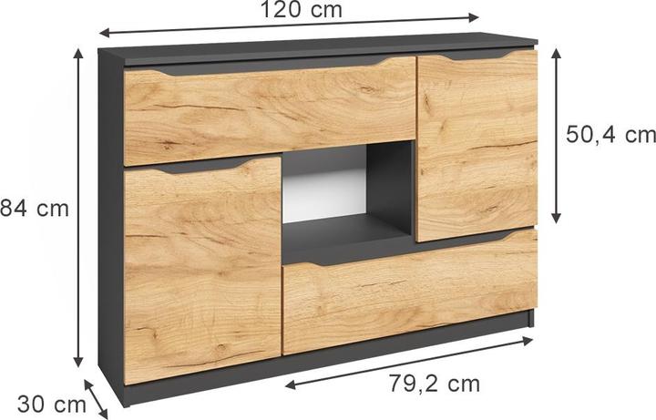 Immagine prodotto Vicco Ruben (120 x 84 x 30 cm)