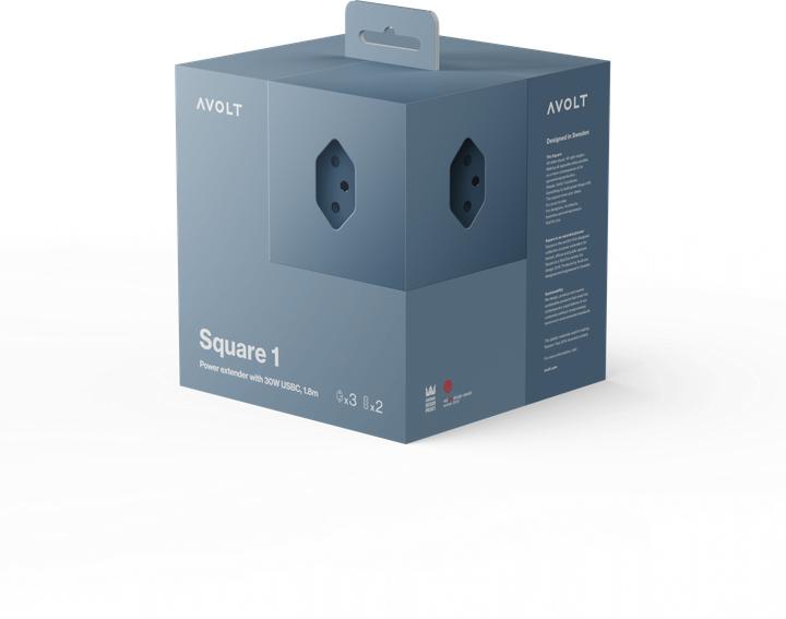 Produktbild Avolt Square 1 (5 x, USB-C, Typ 13, 1.80 m)