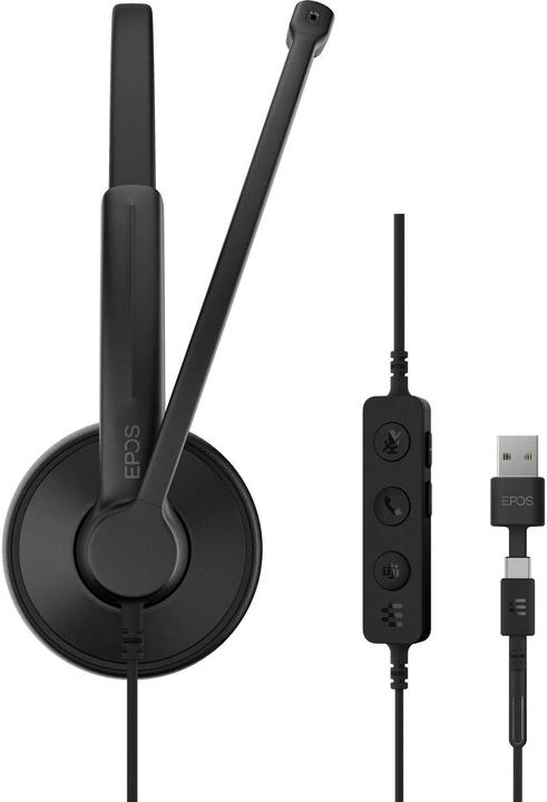 Immagine prodotto EPOS IMPACT 100 MS STEREO USB-C+A (Cablato, USB-A, Team Microsoft)