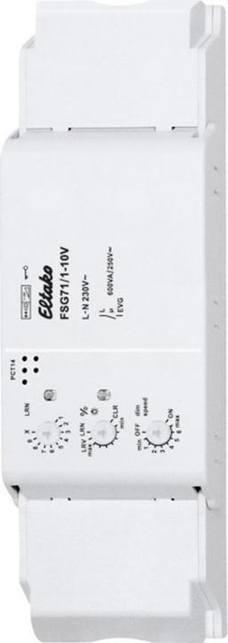 Image du produit Eltako Appareil de commande radio FSG71/1-10V pour EVG 1-10V (Actionneur de variateur)