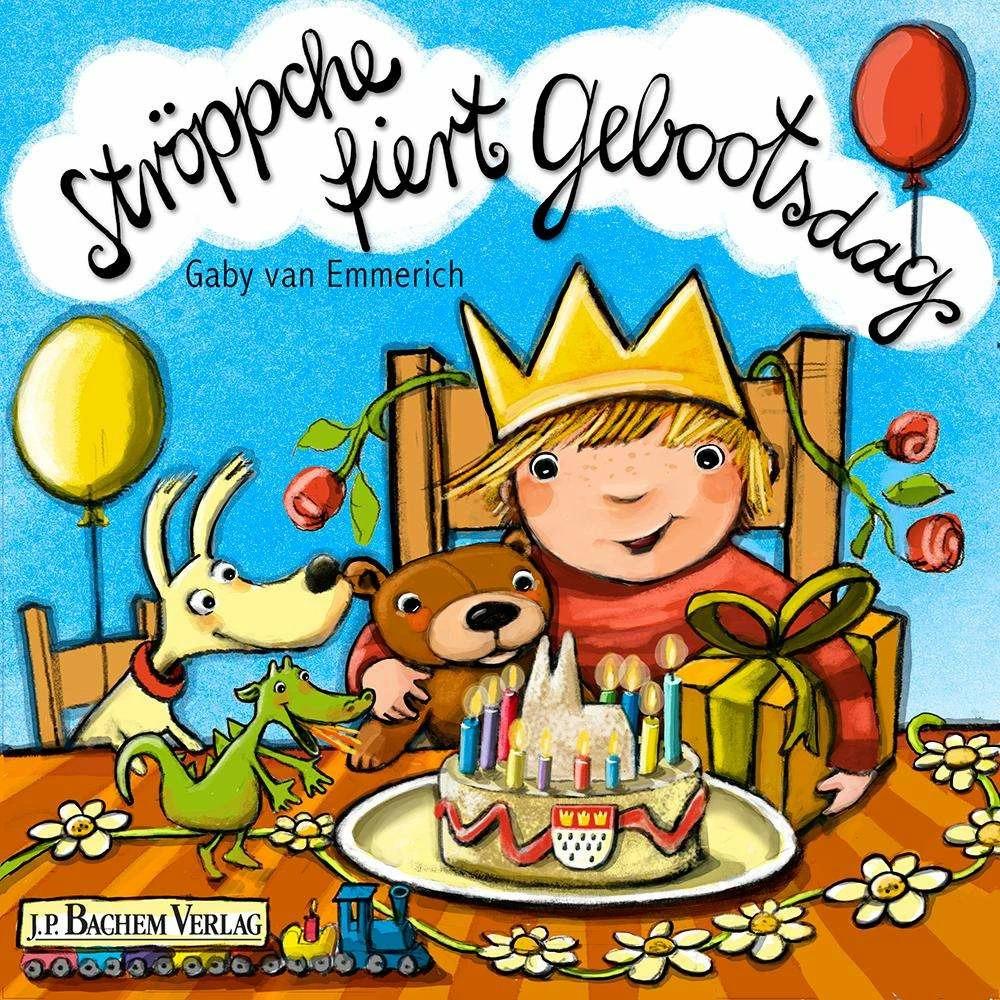Thumbnail - Ströppche fiert Gebootsdag, Kinderbücher von Gaby van Emmerich