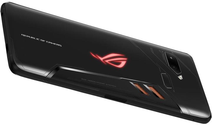 Actual product image ASUS ROG Phone (128 GB, Black, 6", Dual SIM, 12 Mpx, 4G)