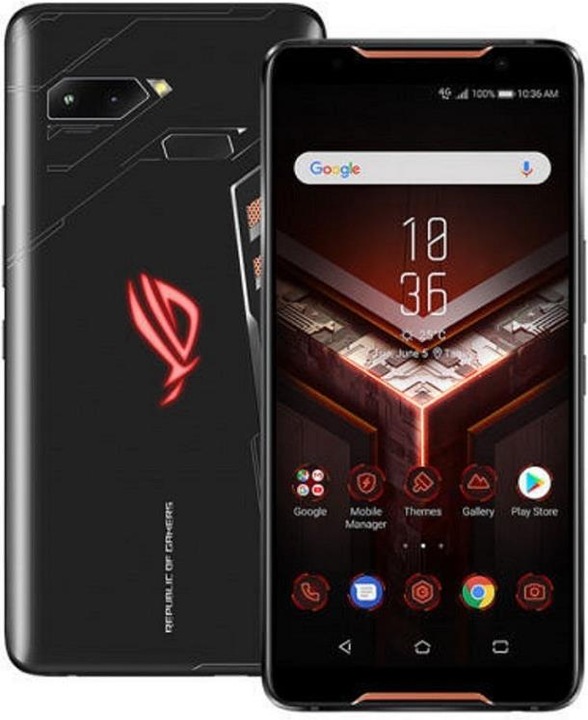 ASUS ROG Phone (128 GB, Black, 6", Dual SIM, 12 Mpx, 4G)