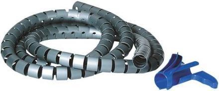 Produktbild HellermannTyton HWPP8 Schutzschlauch+WZ schwarz (Kabelschlauch, 2500 cm)