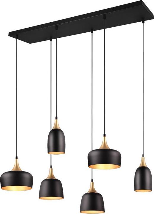 Trio Pendelleuchte 40W CHIRAZ HV sw E14 sym IP20 (E14)