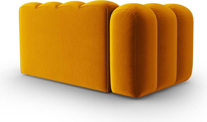 Image du produit Micadoni Canapé Modulable Gauche en Velours, "Lupine", 2 Places, 145x95x70Fabriqué en Europe (2 places)