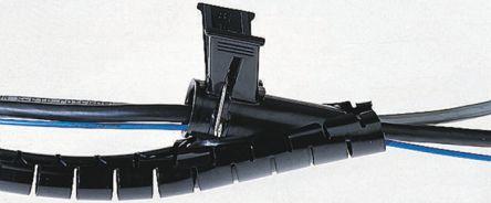 Produktbild RS PRO Nylon spiral wrap 15mm black 10m (Kabelspiralschlauch, 1000 cm)