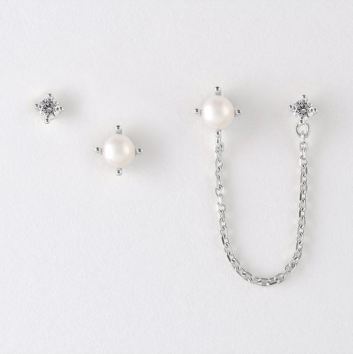 Produktbild Esprit Schmuck-Set GLOSSY PEARLS (925er Silber, Perle)