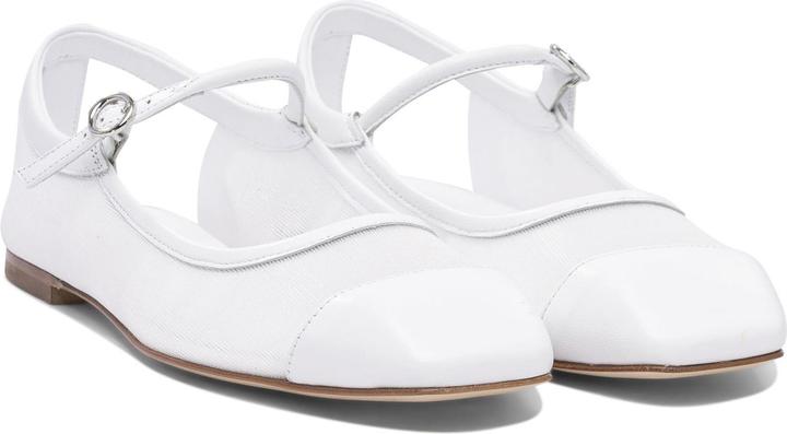 Image du produit Aeyde "Uma Eyelet" Mary Jane bellet flats (40)