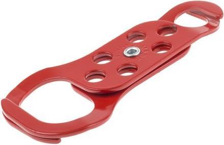 Actual product image Brady Stubby Lockout Hasp - Red