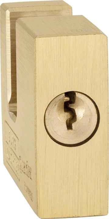 Actual product image Burg Wächter 28591 Padlock 50.00 mm different locking Brass Sch