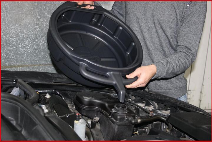 Actual product image KS Tools Oil drip pan 17 liters.Ø 445mm